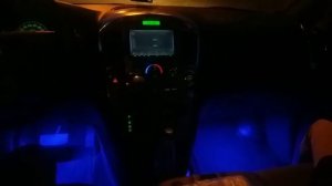 Hyundai Grand Starex (H1), подсветка салона с Aliexpress