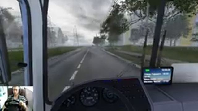 РАБОТАЮ ВОДИТЕЛЕМ НА ПАЗИКЕ - ЛЕГЕНДА АВТОПРОМА - BUS DRIVER SIMULATOR 19 + ИГРОВОЙ РУЛЬ G29 смотреть онлайн