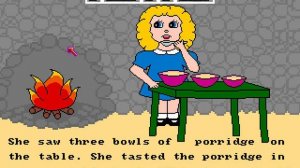 Robot Readers: The Three Bears (US) (Amiga 500)