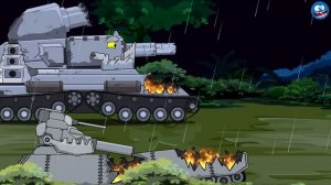 All Series Mega Tanks vs Mega Boss - Cartoons about tank