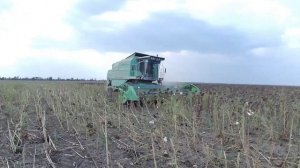 комбайн Deutz-fahr 4065 (Самодельный разбрасыватель)