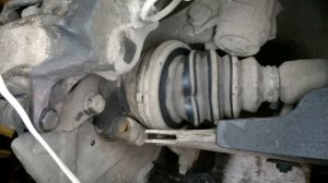 Стук в колесе.замена шаровой Пассат В4.a knock at the wheel.replacement ball Passat B4.