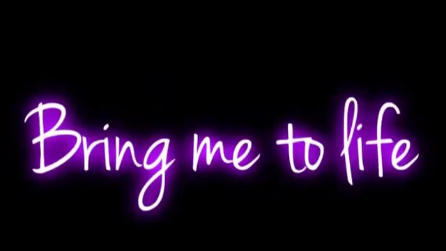 Evanescence - Bring Me To Life (without Paul's voice) lyrics смотреть онлайн