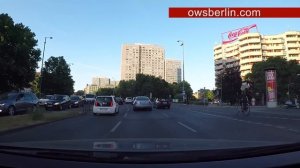 Driving in Berlin, Germany 2019: Potsdamer platz to Alexanderplatz