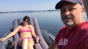 Хантер 360А НДНД , озеро Таватуй