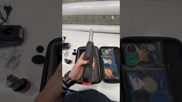 Shine Systems NanoPolisher - аккумуляторная полировальная мини машинка (iBrid),(SPTA) смотреть онлайн