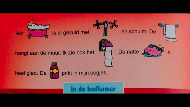 In de badkamer. Nederlands met Oksana. В ванной комнате. Нидерландский с Оксаной. смотреть онлайн