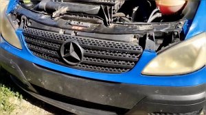 Свап Mersedes Vito двигатель Toyota 3UZ fe.