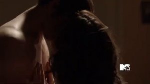 teen wolf kissing scene