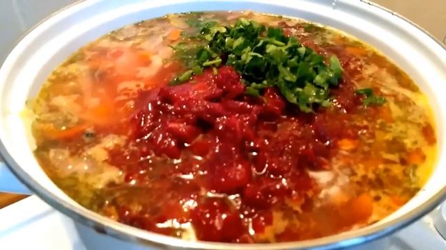 Борщ. Рецепт. Готовим вкусный борщ. Kochen leckeren Borschtsch. Cooking delicious borsch. Borsch.