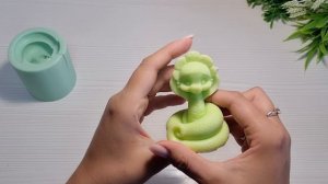 Символ 2025 года змея Маруся от Saponelli/ Заливка силиконовой формы для мыловарения