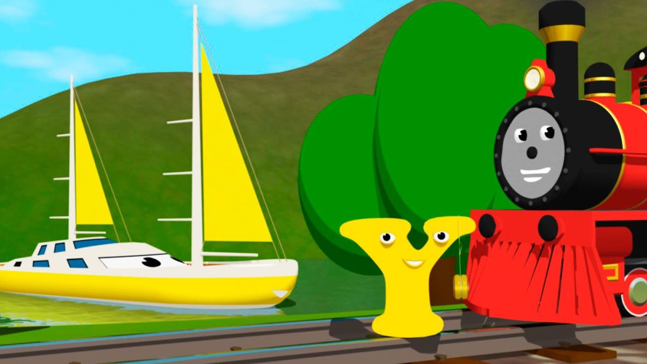 Английский алфавит для малышей. Буква Y. Мультики для мальчиков. смотреть онлайн