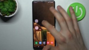 Как создать папку на рабочем столе Samsung Galaxy S10 Lite / Создание папки Samsung Galaxy S10 Lite