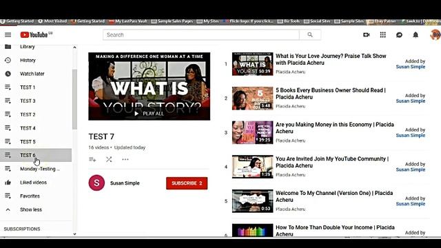 How to Delete Saved Playlist on YouTube 2019 | Placida Acheru смотреть онлайн