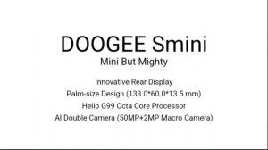 Doogee S Mini Rugged Phone