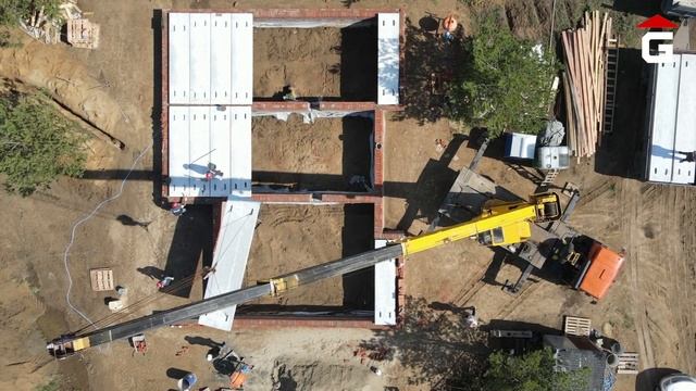 Монтаж плит ПБ на проекте "Гудрич 140" в КП "Вилланд" смотреть онлайн