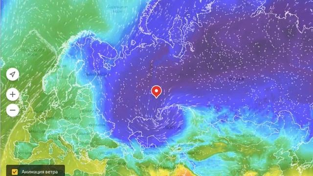 Карта температуры