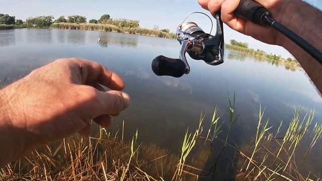 Проверка самого бюджетного спиннинга для мормышинга