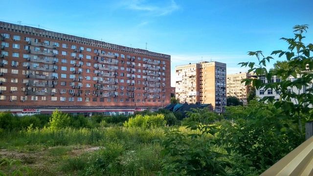 Строительная площадка на улице Горького, Нижнего Новгорода. Недострой.
