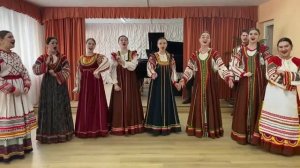 "На горе, горе берёза" (плясовая песня Ставропольского края) Ансамбль народной песни "Первоцвет"