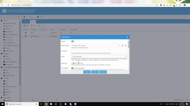 How To Setup An SMB File Share OpenMediaVault смотреть онлайн
