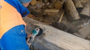 Шлифовка сруба дома из бревна ручной рубки. Шлифовка дома из бруса. Как отшлифовать сруб дома и бан