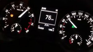 Октавия а7 1.8 турбо разгон 0-100!