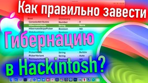 КАК ПРАВИЛЬНО ЗАВЕСТИ ГИБЕРНАЦИЮ В HACKINTOSH? - ALEXEY BORONENKOV | 4K