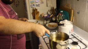 Готовим пельмени во фритюре