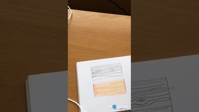 Как Рисовать текстуру дерева маркерами и лайнером смотреть онлайн