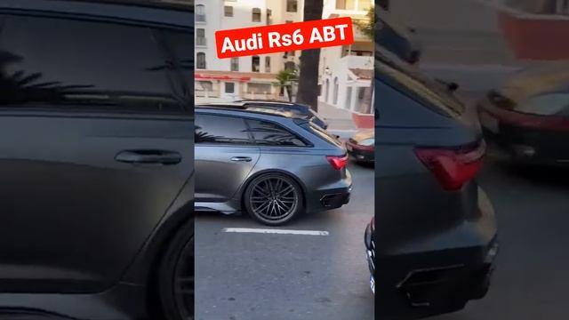 Audi RS6 ABT auto meravigliosa