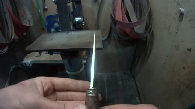 Ремонт ножа Булат заточка смотреть онлайн