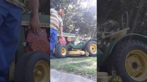 John deere 110 round fender