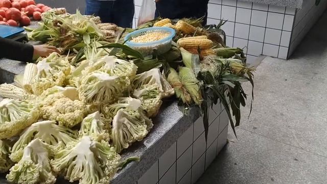 Fruit & Vegetable Market Newly Renovated Dongpo District Meishan Sichuan смотреть онлайн