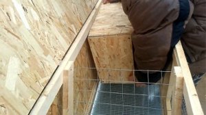 супер клетка для кроликов с маточником