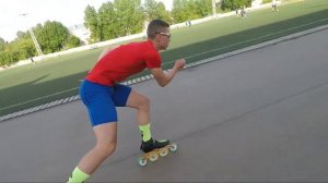 VlOG: Конькобежный спорт. Тренировка на роликах. Врываемся в летний беговой сезон. Inline skating