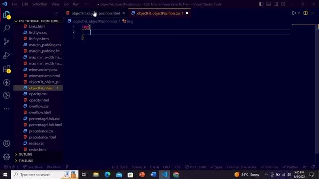 CSS Tutorial: Mastering Object-Fit and Object-Position in CSS:Elevate Your Web Design with Precisio