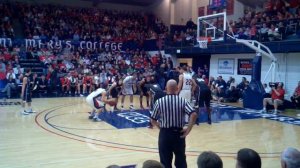 Dellavedova Converts The Free-Throw Against Gonzaga