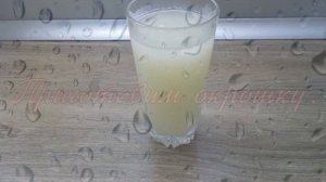 Квас яблочный без глютена и окрошка грибная.