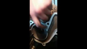 Ремонт помпы джон дир.