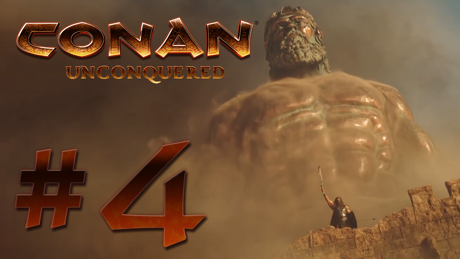 Conan Unconquered - Защита Хорайи ч. 1 - Неформатное выживание на стримах [#4] | PC (2019 г.)