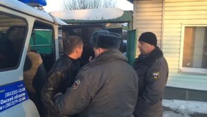 Задержание пьяного водителя в Омске