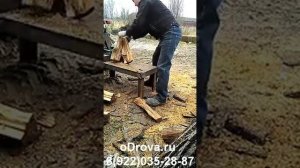 Супер колун для дров- дровокол на трактор
