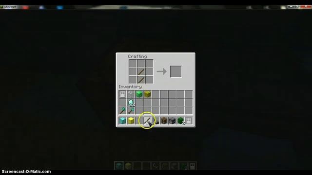 как скрафтить оружия в minecraft смотреть онлайн