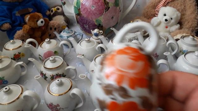 Советский фарфор.Чайнички эгоисты.????