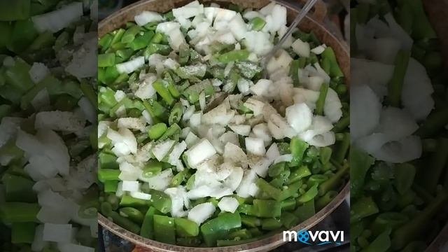 Как приготовить зеленую стручковую фасоль вкусно и быстро.10минут достаточно, чтобы был готов обед!