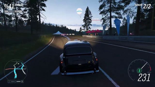 Forza Horizon 4'te Haftanın Gösteri Yarışı! Bu Defa Taksi Aracı ile Jet Uçağına Kafa Tutuyoruz! смотреть онлайн
