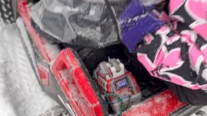 Багги А707АА ток зимой от доп аккумулятора Литий ион