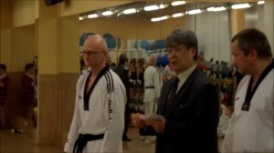 Аттестация по  тхэквондо. Желтый пояс.