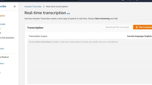 Amazon Transcribe Tutorial - Convert Speech To Text